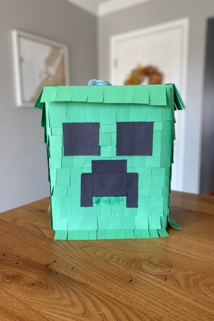 How to Make a Minecraft Creeper Pinata