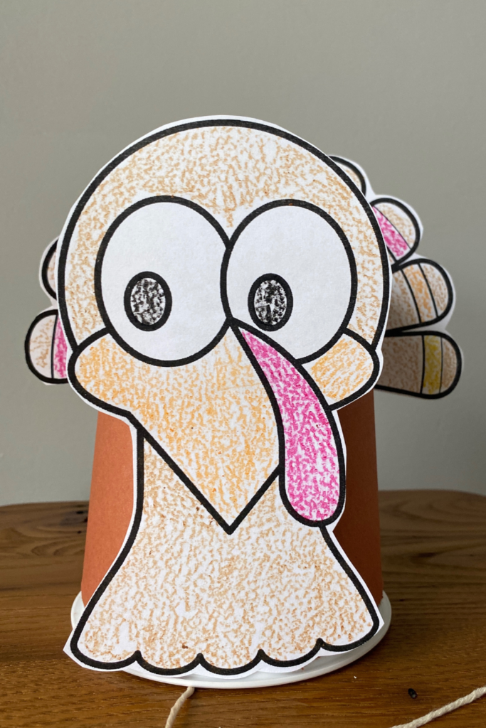 Use Elmer's Glitter Glue for this classroom turkey craft. It's the perfect  way to teach students about lines, shapes, c…