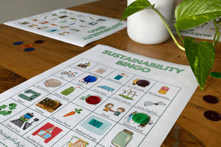 How to Play Sustainability Bingo + 30 Free Bingo Cards