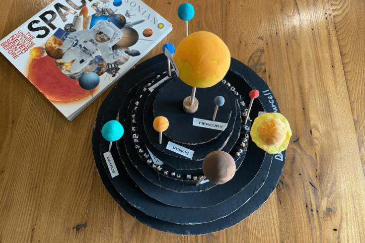How to Build a 3D Solar System Model with Kids