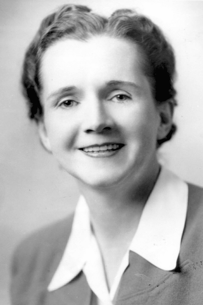 headshot of Rachel Carson from the U.S. public domain