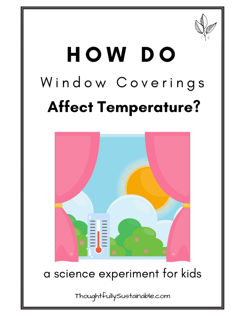 How do window covering affect temperature