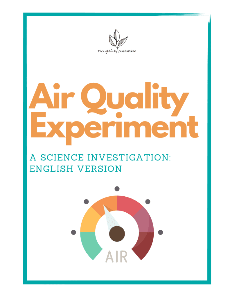 air quality science experiment: english version